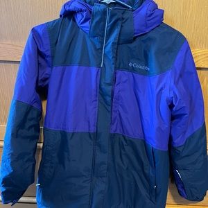 Columbia Nordic Jump girls Omni-heat winter jacket Med 10/12 very good condition